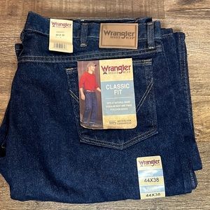 Wrangler Rugged Wear Mens Jeans Sz 44 x 38